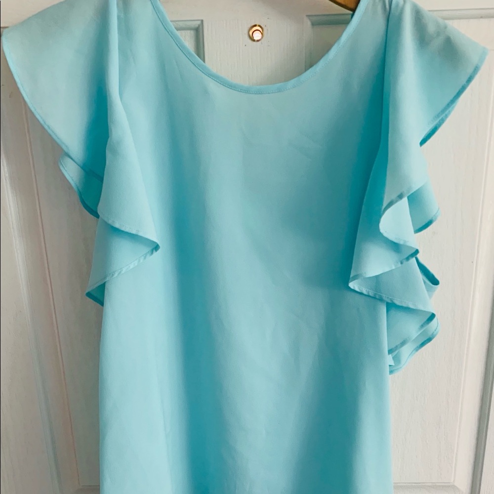 Flutter sleeve top Banana Republic